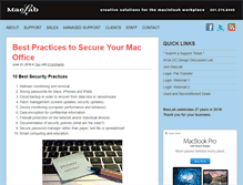 Tablet Screenshot of maclaboratory.com